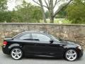 2008 Jet Black BMW 1 Series 135i Coupe  photo #11