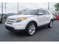 White Platinum Tri-Coat 2012 Ford Explorer Limited Exterior