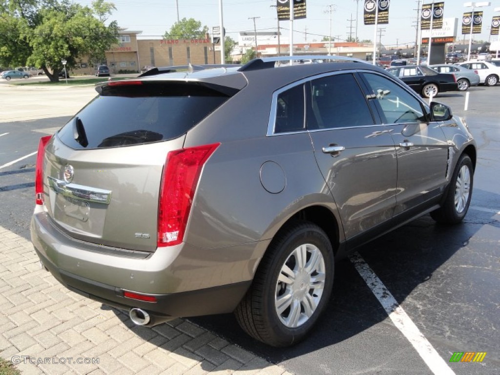 Mocha Steel Metallic 2012 Cadillac SRX Luxury Exterior Photo #54249611