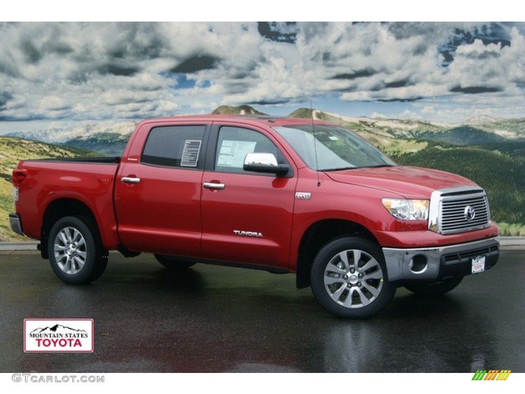 Barcelona Red Metallic Toyota Tundra