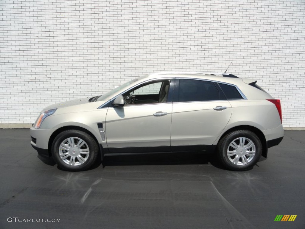 Gold Mist Metallic 2012 Cadillac SRX Luxury Exterior Photo #54249806