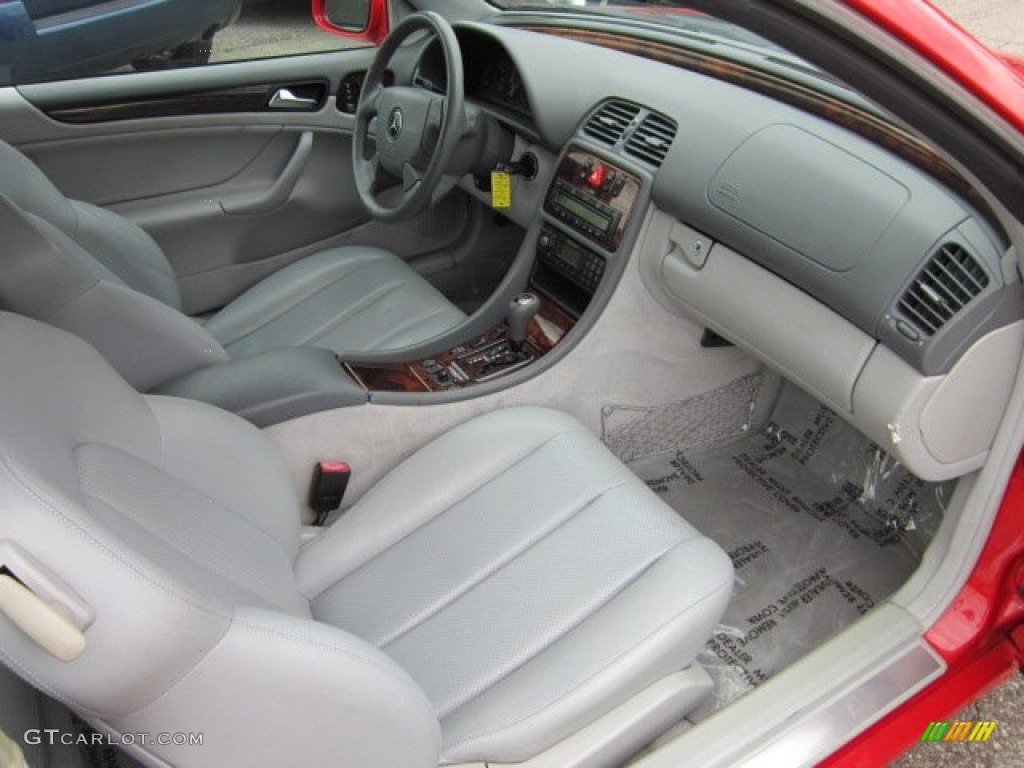 Ash Interior 1999 Mercedes-Benz CLK 320 Convertible Photo #54250426