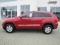 2011 Inferno Red Crystal Pearl Jeep Grand Cherokee Laredo  photo #2