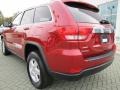 2011 Inferno Red Crystal Pearl Jeep Grand Cherokee Laredo  photo #3