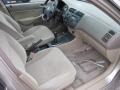 Beige 2002 Honda Civic EX Sedan Interior Color