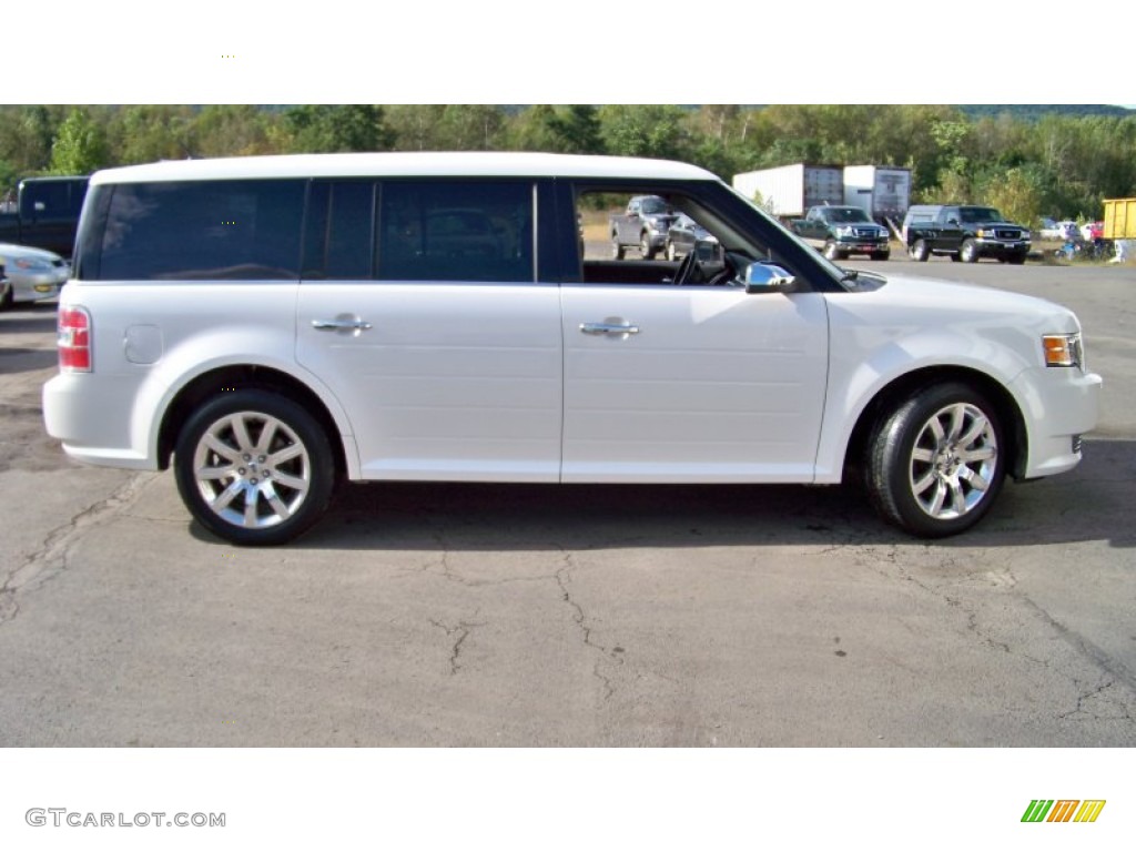 White Platinum Metallic Tri-Coat 2011 Ford Flex Limited AWD Exterior Photo #54251266