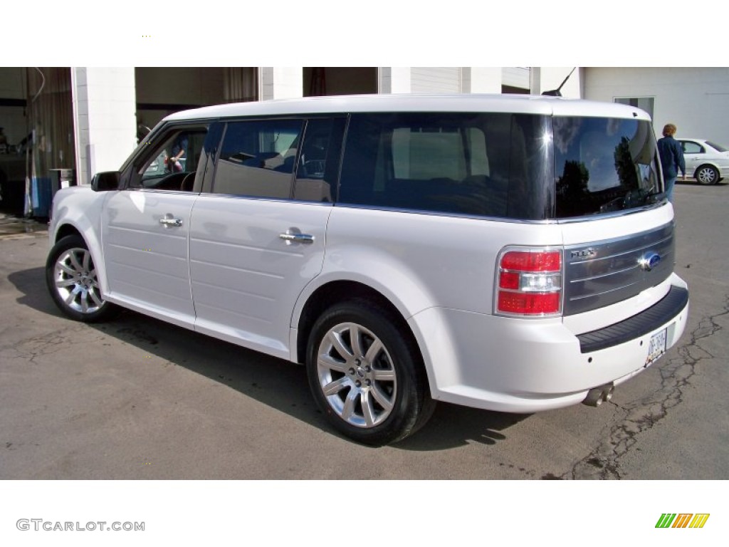 White Platinum Metallic Tri-Coat 2011 Ford Flex Limited AWD Exterior Photo #54251273