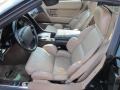 Tan 1992 Chevrolet Corvette Coupe Interior Color