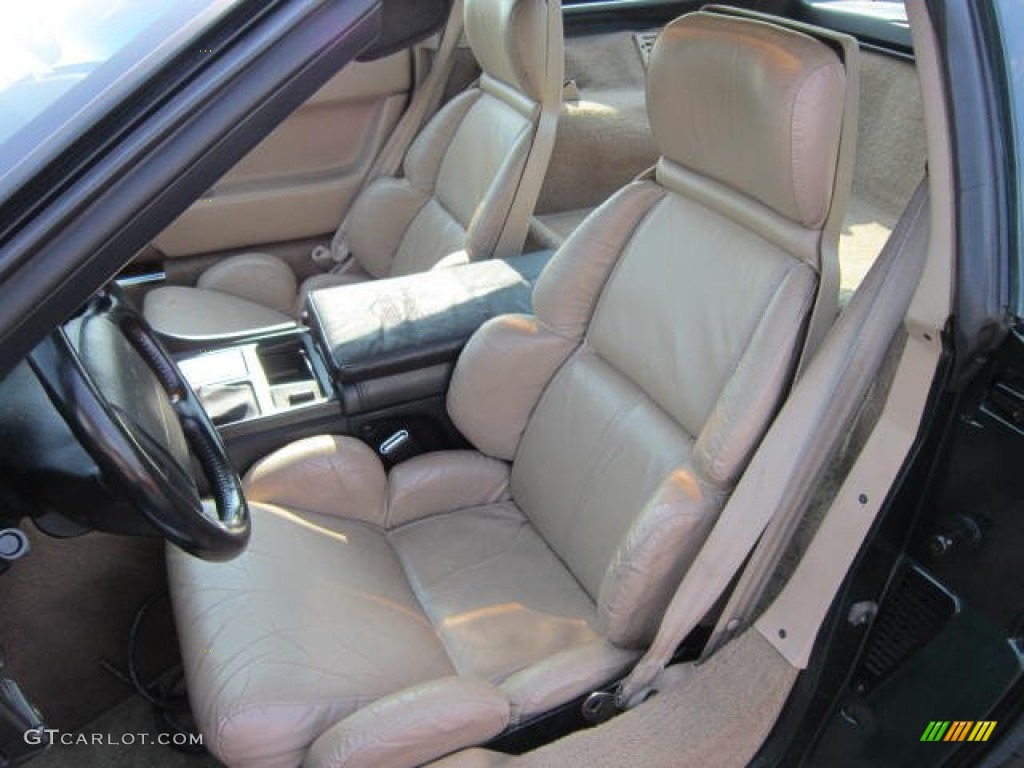 1992 Corvette Coupe - Polo Green Metallic / Tan photo #16