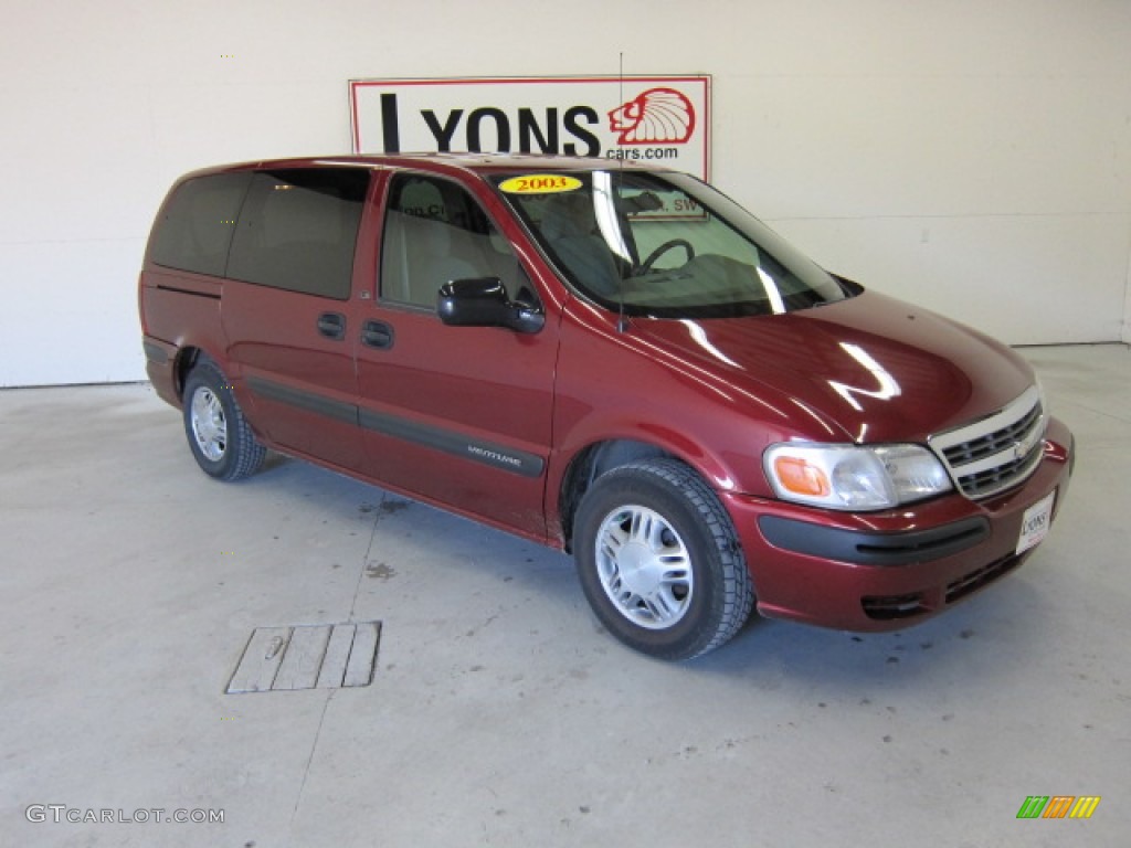 2003 Venture  - Redfire Metallic / Medium Gray photo #24