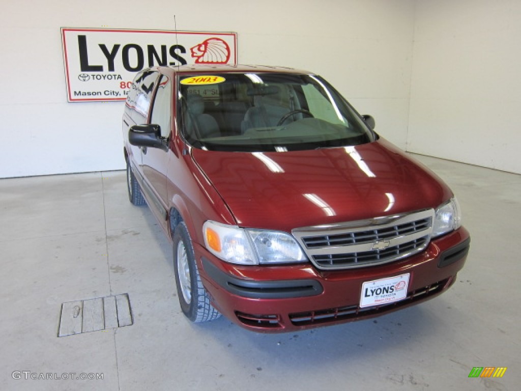 2003 Venture  - Redfire Metallic / Medium Gray photo #27