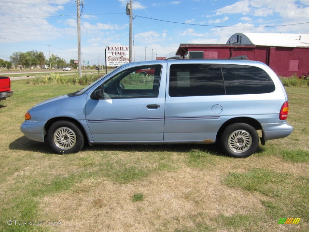 Light Denim Blue Metallic 1998 Ford Windstar GL Exterior Photo #54255017
