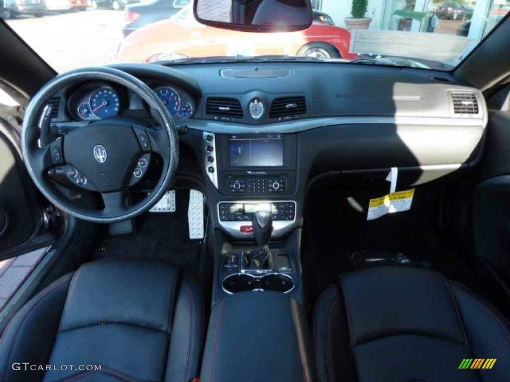 2012 Maserati GranTurismo S Automatic Nero Dashboard Photo #54255200
