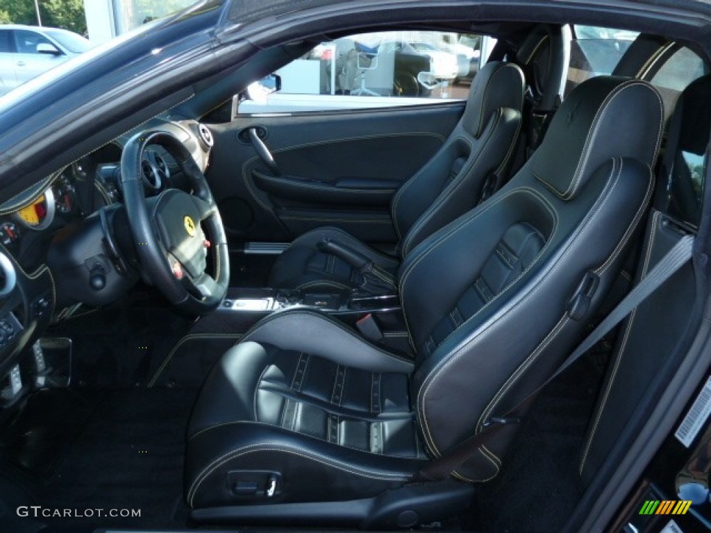 Nero (Black) Interior 2006 Ferrari F430 Spider F1 Photo #54255284