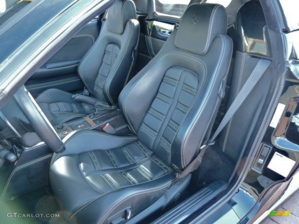 Nero (Black) Interior 2006 Ferrari F430 Spider F1 Photo #54255287