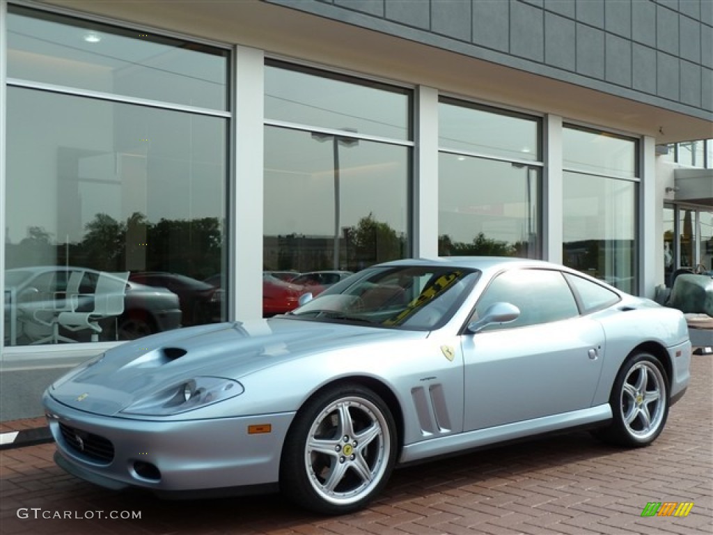 Grigio Alloy 2003 Ferrari 575M Maranello F1 Exterior Photo #54255326