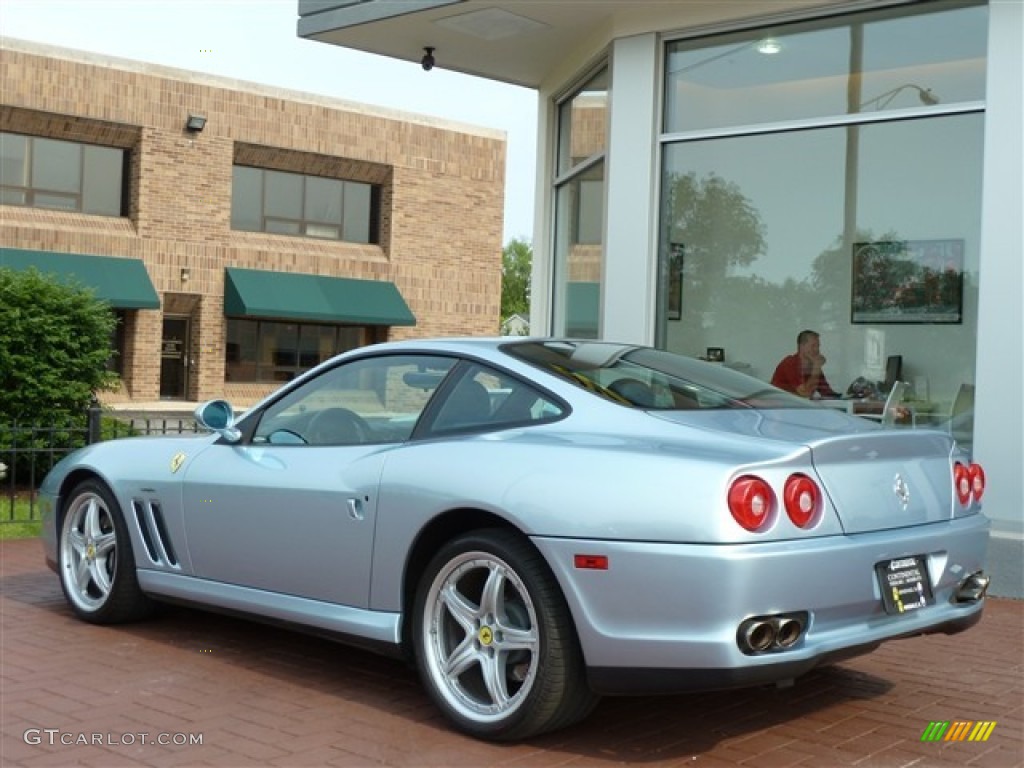 2003 575M Maranello F1 - Grigio Alloy / Blue Medio photo #3