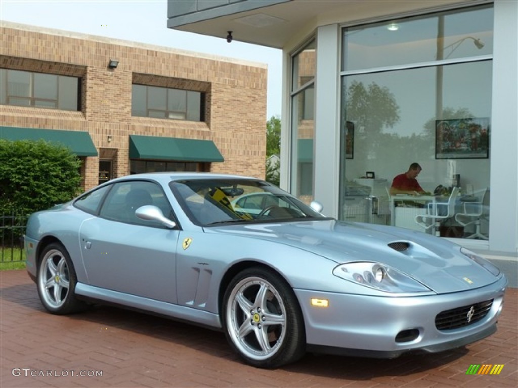 Grigio Alloy 2003 Ferrari 575M Maranello F1 Exterior Photo #54255341