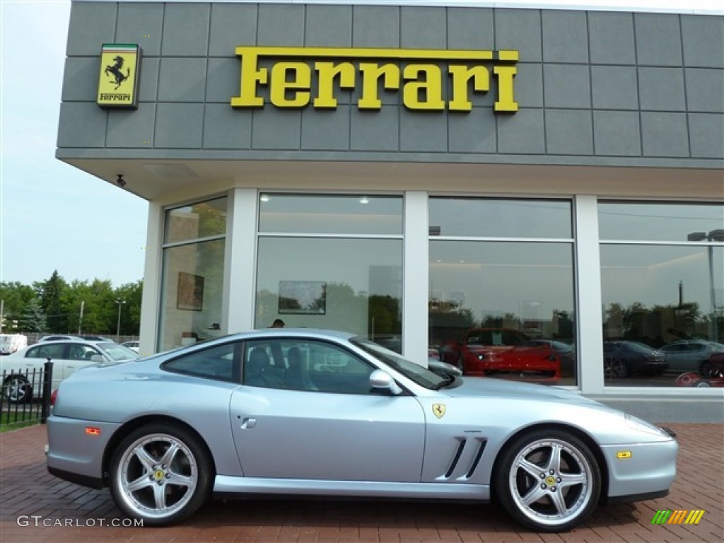 Grigio Alloy 2003 Ferrari 575M Maranello F1 Exterior Photo #54255347