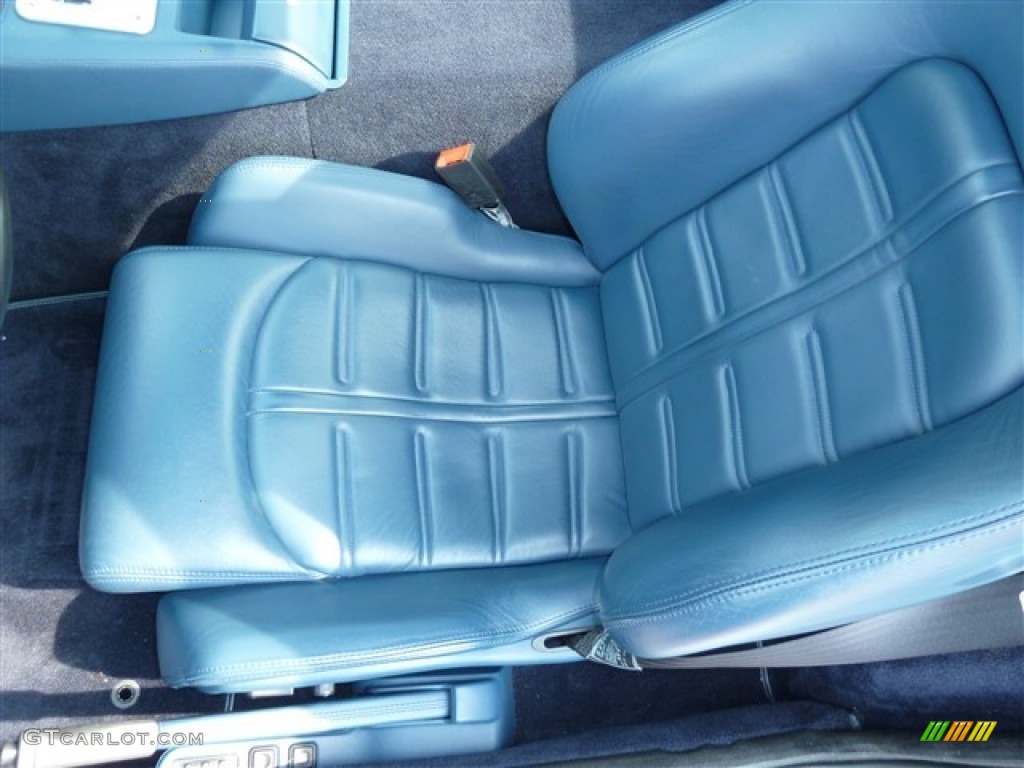 Blue Medio Interior 2003 Ferrari 575M Maranello F1 Photo #54255380