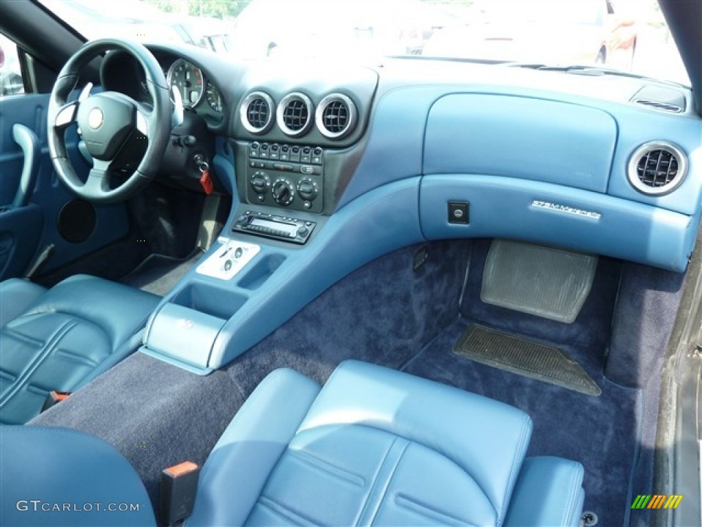 2003 Ferrari 575M Maranello F1 Blue Medio Dashboard Photo #54255389