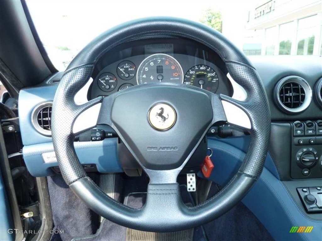 2003 Ferrari 575M Maranello F1 Steering Wheel Photos
