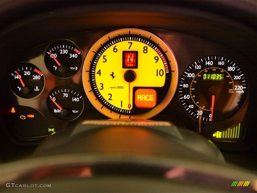 2008 Ferrari F430 Coupe Gauges Photo #54255443
