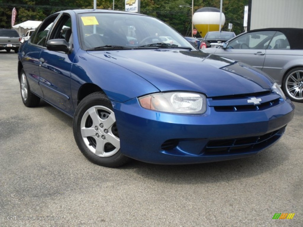 2004 Cavalier LS Sedan - Arrival Blue Metallic / Graphite photo #1