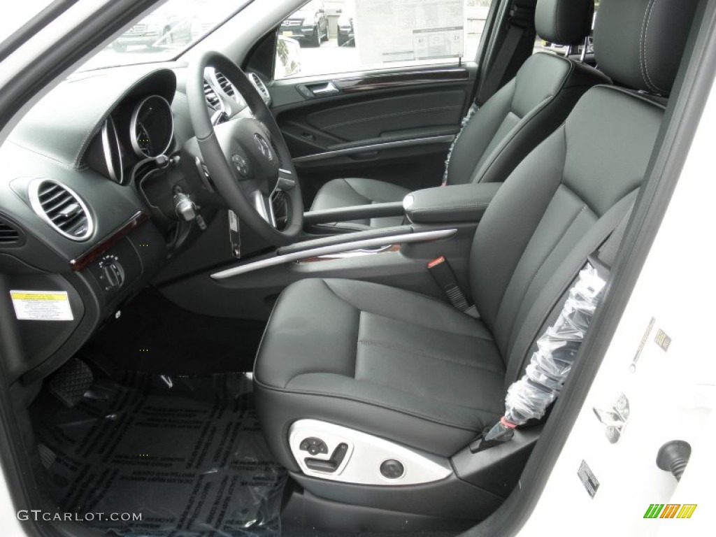 Black Interior 2012 Mercedes-Benz GL 450 4Matic Photo #54255710