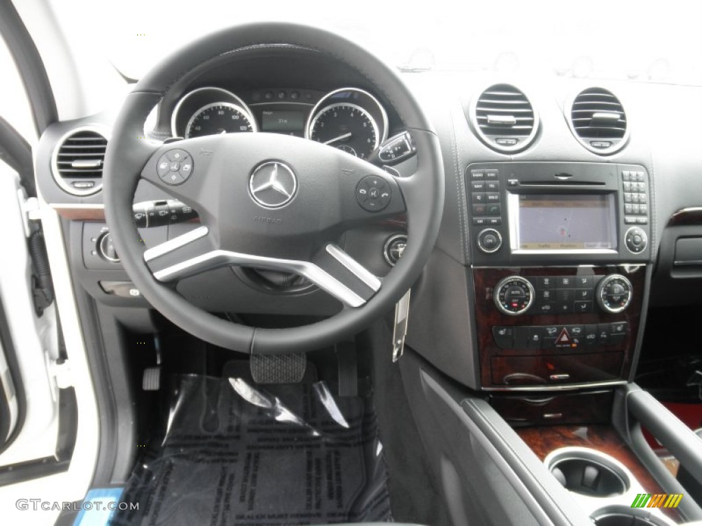 2012 Mercedes-Benz GL 450 4Matic Black Dashboard Photo #54255716