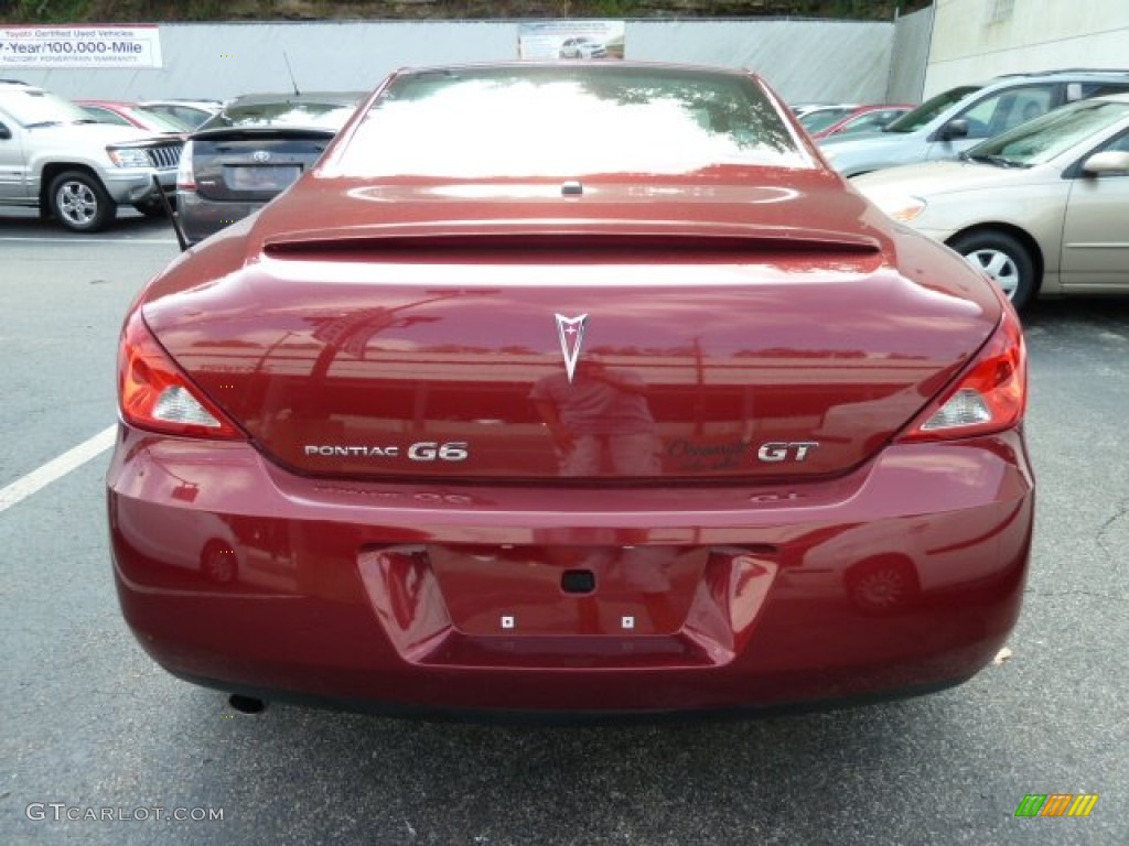 2009 G6 GT Convertible - Performance Red Metallic / Ebony photo #3