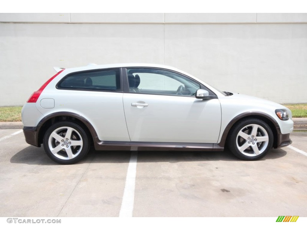 Cosmic White Metallic 2009 Volvo C30 T5 R-Design Exterior Photo #54258890