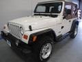 2000 Stone White Jeep Wrangler SE 4x4  photo #2