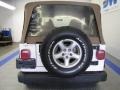 2000 Stone White Jeep Wrangler SE 4x4  photo #6