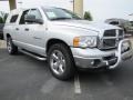 2005 Bright Silver Metallic Dodge Ram 1500 SLT Quad Cab  photo #4