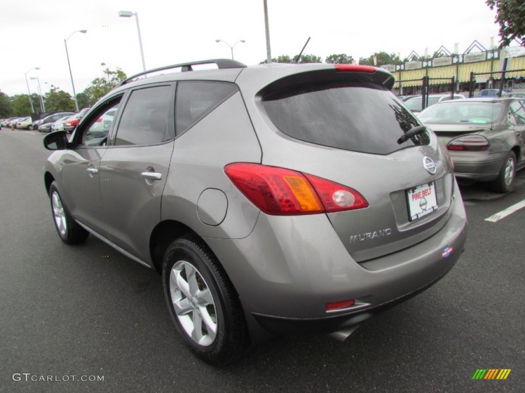 2009 Murano S AWD - Platinum Graphite Metallic / Black photo #5