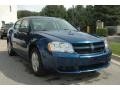 2010 Deep Water Blue Pearl Dodge Avenger SXT  photo #1