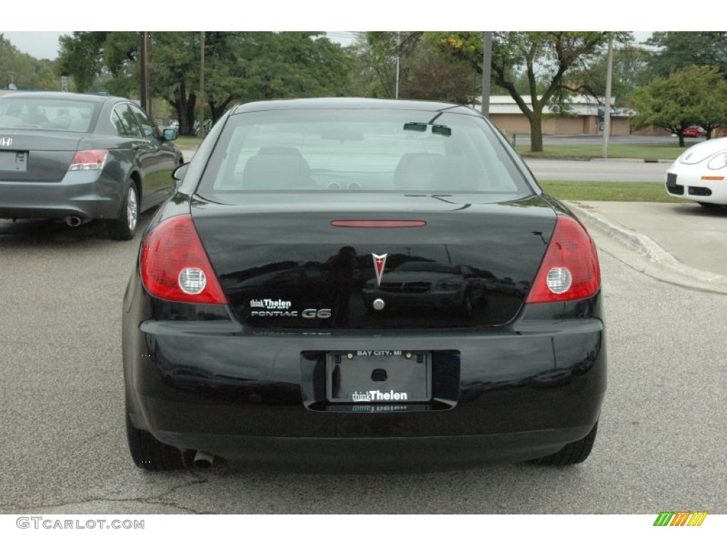 2007 G6 Sedan - Black / Ebony photo #5