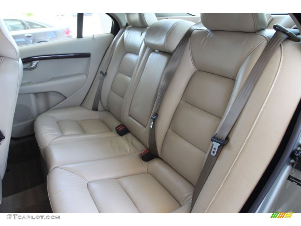 Sandstone Beige Interior 2008 Volvo S80 V8 AWD Photo #54266642