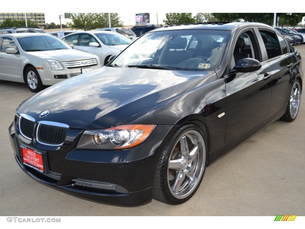 Jet Black 2008 BMW 3 Series 328i Sedan Exterior Photo #54267038