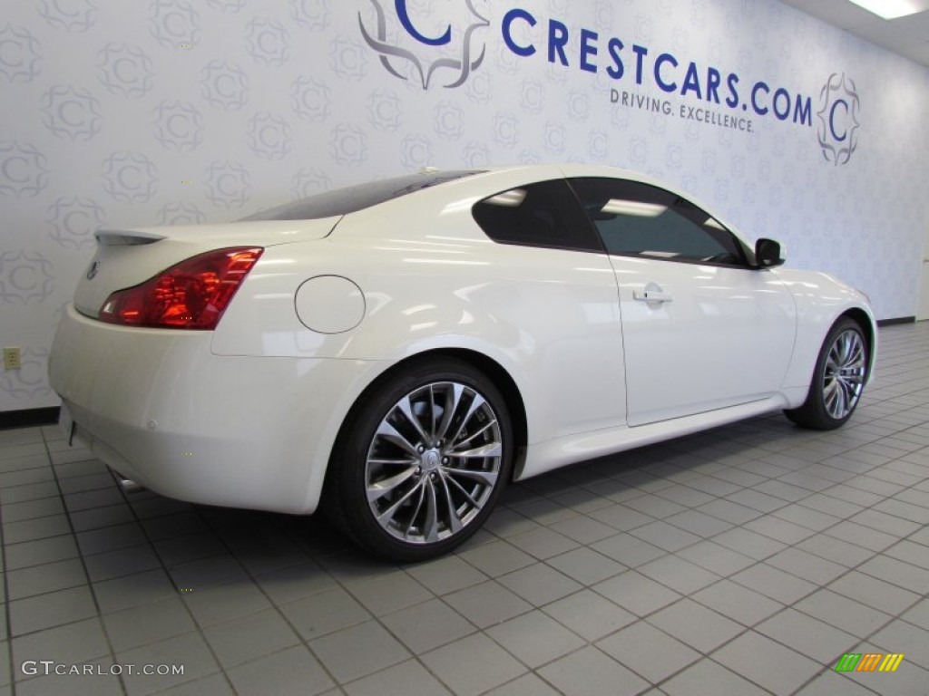 2011 G 37 S Sport Coupe - Moonlight White / Stone photo #3