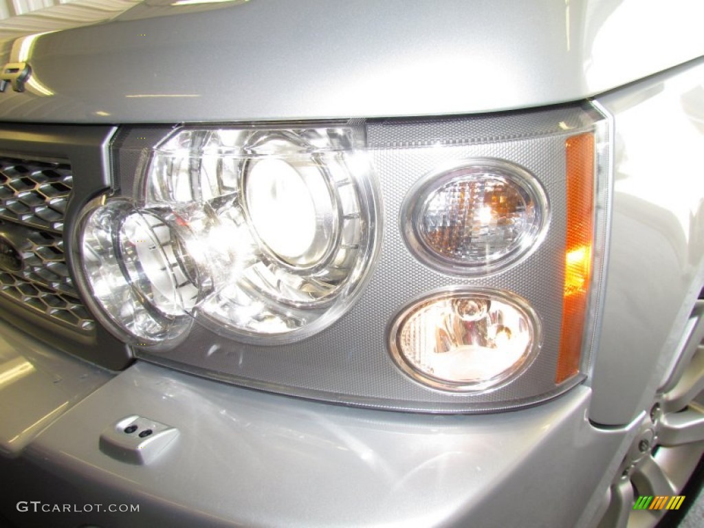 2007 Range Rover Supercharged - Zermatt Silver Metallic / Ivory/Black photo #25