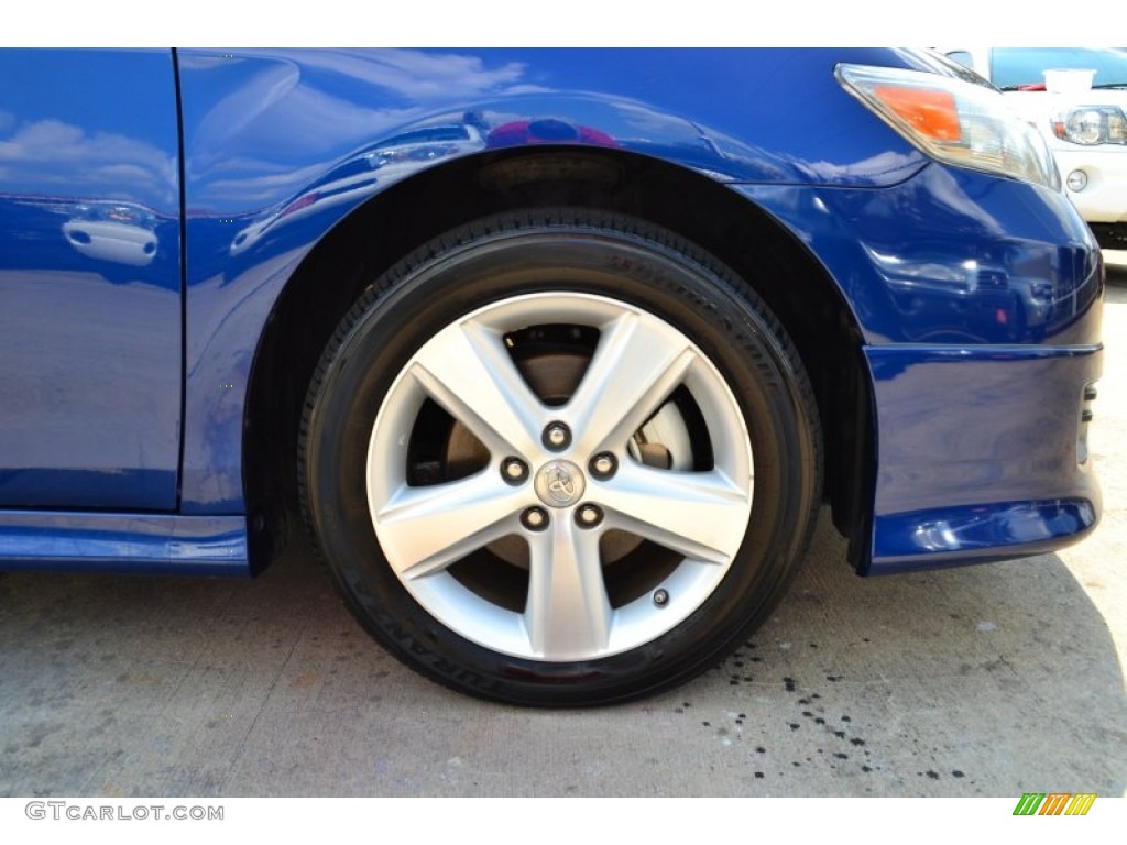 2010 Camry SE - Blue Ribbon Metallic / Dark Charcoal photo #6