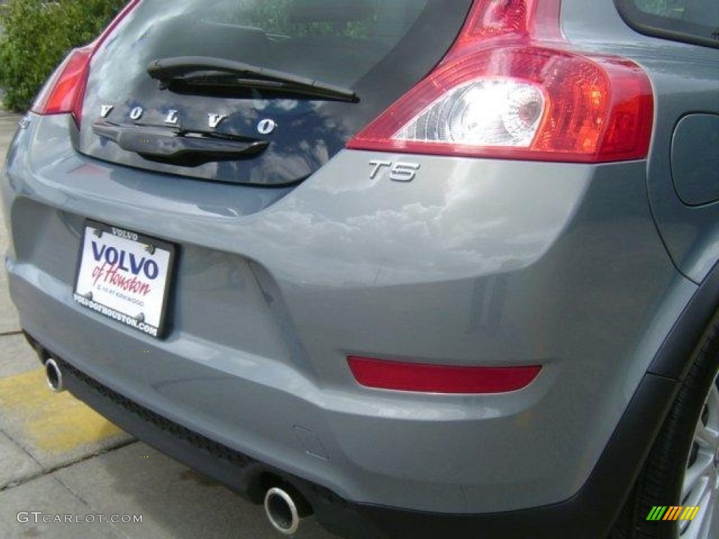 2012 C30 T5 - Chameleon Blue Metallic / Off Black/Blonde photo #13