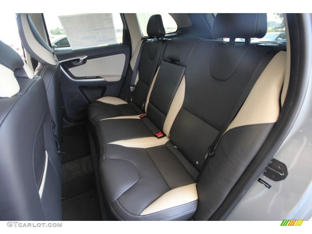 R Design Off Black/Beige Inlay Interior 2012 Volvo XC60 T6 R-Design Photo #54268611