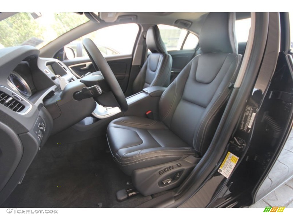 Off Black/Anthracite Black Interior 2012 Volvo S60 T6 AWD Photo #54268838