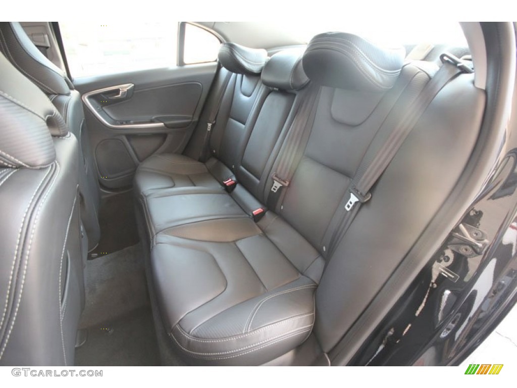 Off Black/Anthracite Black Interior 2012 Volvo S60 T6 AWD Photo #54268847