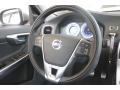 Off Black/Anthracite Black 2012 Volvo S60 T6 AWD Steering Wheel