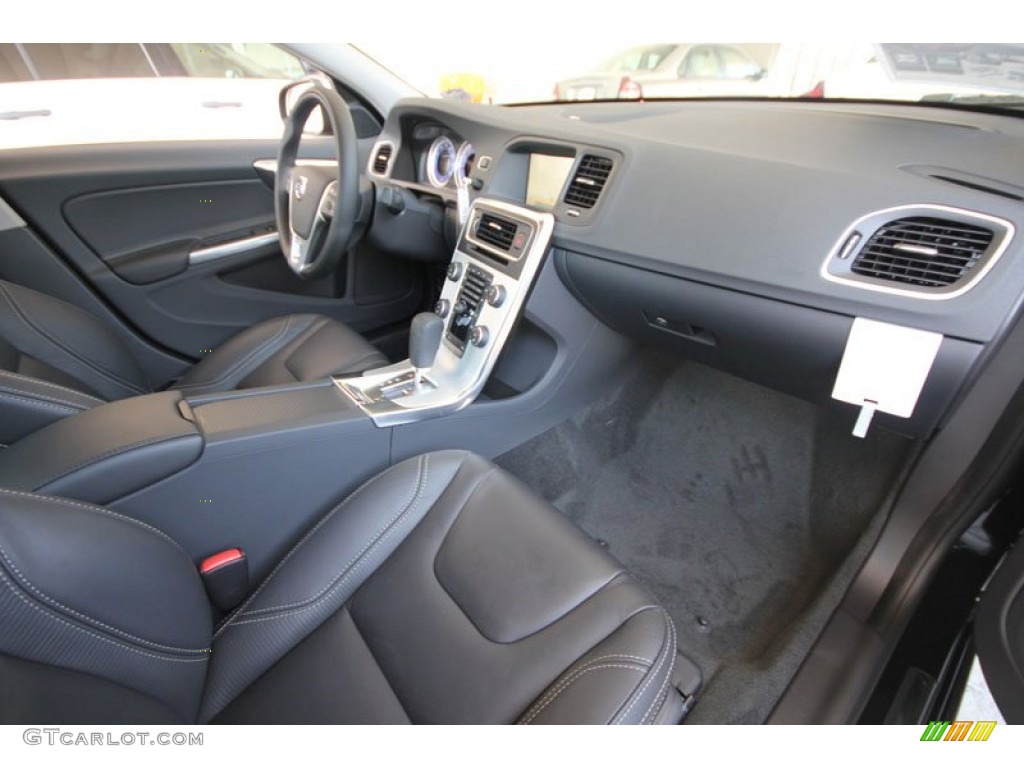 Off Black/Anthracite Black Interior 2012 Volvo S60 T6 AWD Photo #54269000
