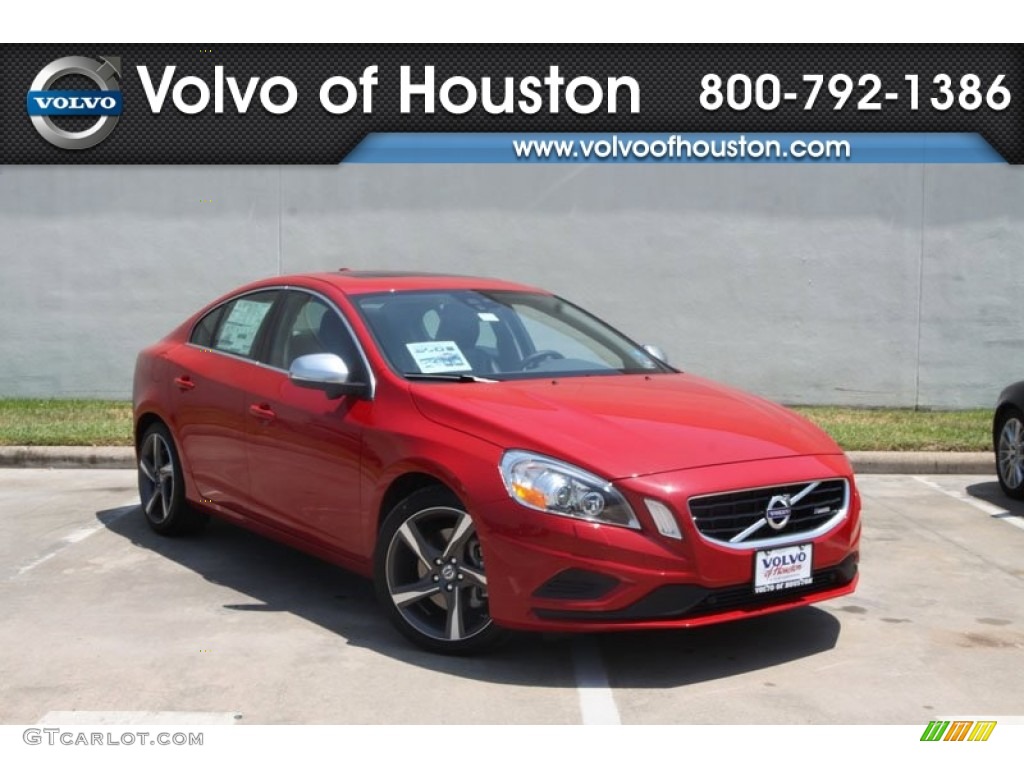 Passion Red Volvo S60